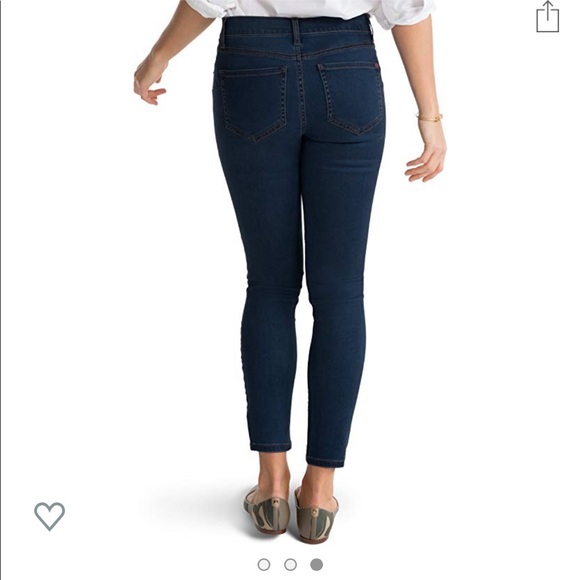 Spanx The Slim-x Ankle Jean in Blue Size 29 (8) - Picture 2 of 8